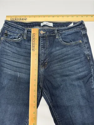 Kancan flare leg‎ distressed denim jeans Womens size 15/31 thumbnail 3
