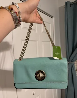 Kate Spade Mint Green Purse thumbnail 1