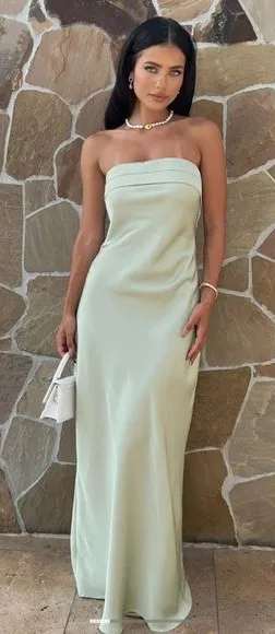 Beginning Boutique Maiah Sage Maxi Dress thumbnail 1