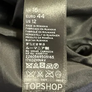 Topshop Navy Blue Zip Up Collar Long Sleeve Windbreaker Rain Coat Jacket 12 thumbnail 4