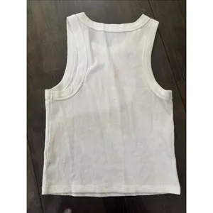 Aeropostale Bow High-Neck Cropped Graphic Waffle Tank thumbnail 3