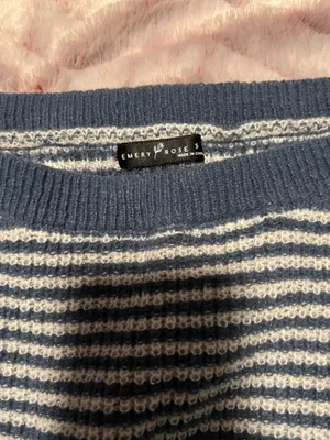 shein stripped sweater thumbnail 2