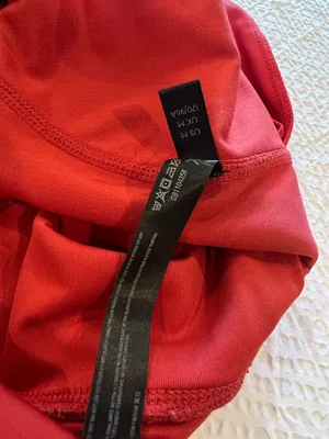 Free people movement red sports bra M women thumbnail 3
