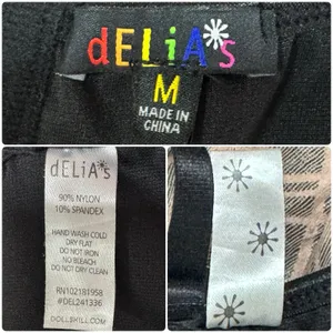 Y2K dELiA*s Dolls Kill Plaid Mesh Lace Bustier Corset Top Schoolgirl Goth Bow M thumbnail 12