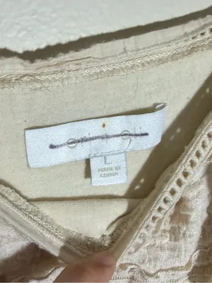 Anthropologie Ruffle Lace Trim Blouse thumbnail 6