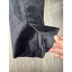 VINCE‎ Black Slim Pants Women S Stretch Pull On Career Minimalist Chic Velour thumbnail 3
