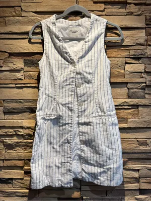 Abercrombie The A&F Mara Linen-Blend Vest Mini Dress Size XXST thumbnail 2