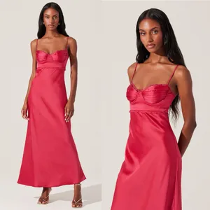 ASTR The Label Florianne Satin Maxi Dress XS thumbnail 4