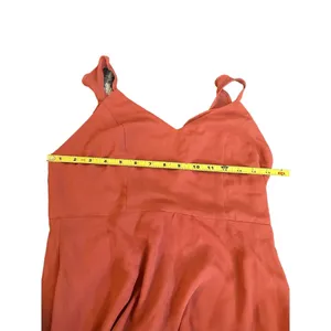 Lulu’s Meteoric Rise Maxi Dress Size Medium Button Detail Back Rusty Rose thumbnail 5