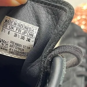 Adidas Superstar Y2K Womens 7.5 Shoes Sneakers Festival Glam Streetwear Black thumbnail 4