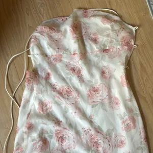 Floral Maxi Dress with Pink Roses thumbnail 2