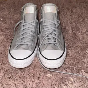 Converse unisex gray n pearlized accents Sneakers thumbnail 2