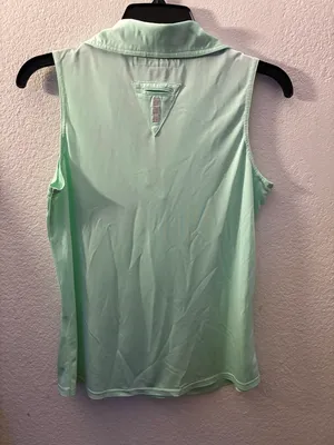 Jamie Sadock Women's Sleeveless Half Zip Pullover Golf Polo Shirt S thumbnail 2