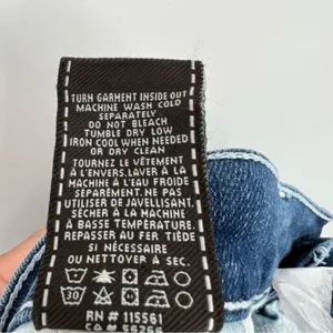7 For All Mankind Josefina skinny boyfriend blue medium wash denim jeans 28 thumbnail 9