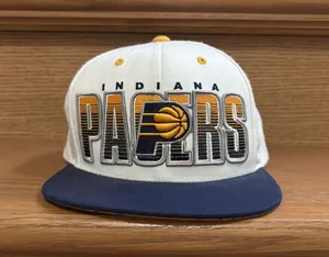 Indiana Pacers Mitchell & Ness NBA SnapBack Hat thumbnail 1