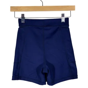 OFFLINE by Aerie Solid Biker Shorts Navy Blue Athletic Clean Girl Size S thumbnail 5