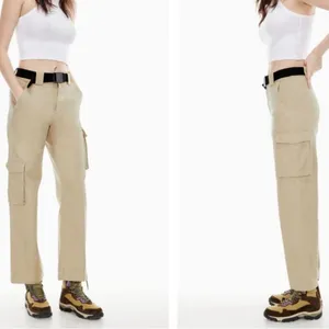 Wilfred TNA ARITZIA Cargo Pants Flax Beige Tan- Size XL thumbnail 2