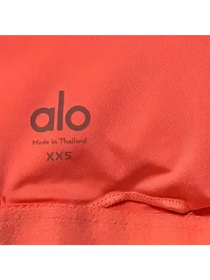 Alo Yoga Alosoft Showcase Dress Size XXS Candy Orange Activewear thumbnail 6
