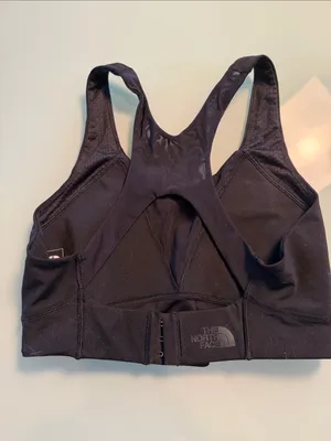 The North Face Black Racerback Sports Bra size medium thumbnail 5
