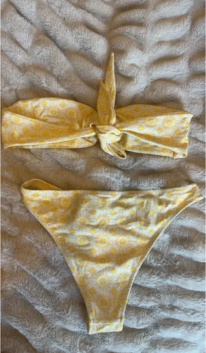 Honey Swim Bikini Set Yellow thumbnail 2