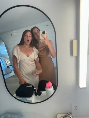 Champagne bridesmaid dress thumbnail 5
