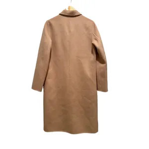 Zara Camel Wool Blend Pea Coat Size Medium‎ Preppy Fall Business Casual Jacket thumbnail 2