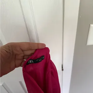 Zara Magneta Hot Pink Long Maxi Flowy Dress thumbnail 6