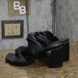 NWT a new day Womens Jessa Mule Heels 87931549 Black 8.5M thumbnail 6