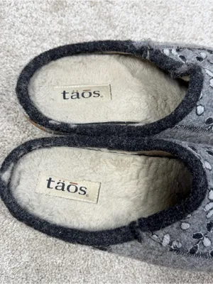 Täos Footwear Women's Woolderness 2 Wool Blend Fur Clogs in Grey 40/US 9 thumbnail 9