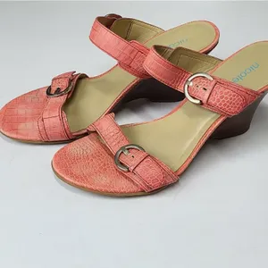 Nicole Open‎ Toe Pink Summer Sandals Size 8.5 thumbnail 6