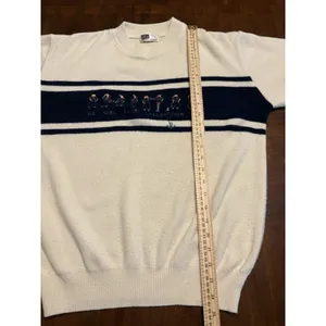 Vintage M2 Girl Club Collection Sweater Womens Small Medium Embroidered Golf thumbnail 9