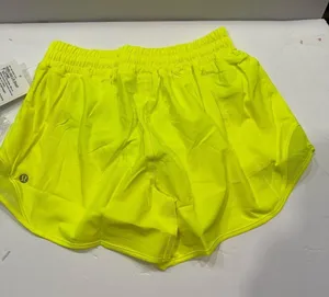 Lululemon Hotty Hot Low-Rise Lined Short 4" Women’s Size 6ColourHighlight Yellow thumbnail 7