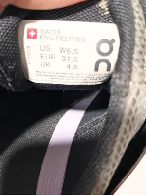 On Cloudswift Women’s Size 6.5 Black Running Shoes Lace Up Athletic Sneakers thumbnail 6