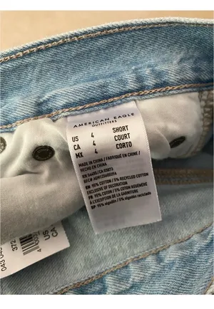 American Eagle Ripped Baggy Jeans Wide-Leg thumbnail 8