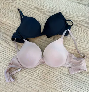 Steve Madden Black & Nude Smooth T-Shirt Bras Duo thumbnail 1