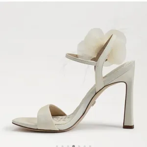 Sam Edelman Cream Floral Heels thumbnail 6