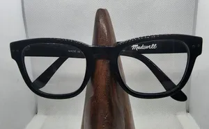 Madewell Black Glasses - Stylish and Sleek Eyewear thumbnail 1