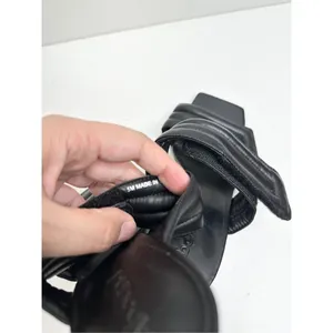 Abound Shoes Womens Size 5 Qarly Heeled Black Square Toe Slip On‎ Sandals thumbnail 6