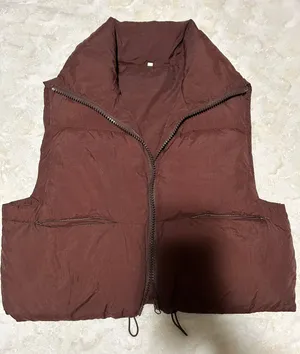 Crop Vest Brown Size M thumbnail 1