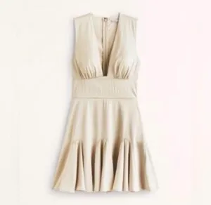 Abercrombie & Fitch Gold Mini Dress thumbnail 2