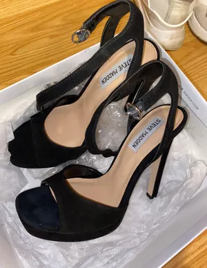 Steve Madden Black Platform Heels thumbnail 2