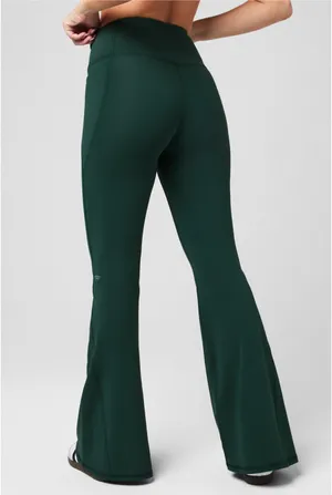 Fabletics Oasis PureLuxe High-Waisted Leggings CrosseOver Flare thumbnail 3