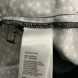 Kate Spade‎ Saturday Gingham Trouser Shorts Size 0 Black White Check thumbnail 4