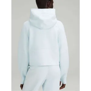 Lululemon Scuba Oversized Half-Zip Hoodie Powder Blue XS/S thumbnail 2