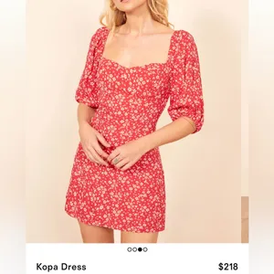 Reformation Kopa Mini Dress Red Floral size 2 $218 thumbnail 15