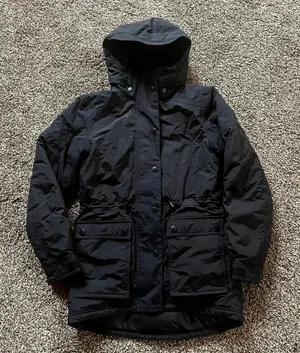 The North Face Jacket Reign on Down Parka Insulated Black Hooded Womens XS thumbnail 1