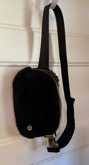 Fuzzy Lululemon Belt Bag  thumbnail 1