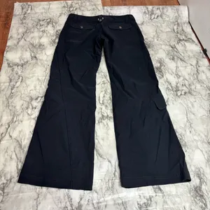 Athleta Size 4 P Black Pants workout dance casual thumbnail 7