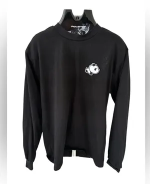 Madhappy Long Sleeve Black Graphic with Panda thumbnail 1