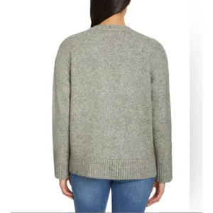 NWT ELLA MOSS Cardigan‎ Sweater XXL Green Buttons Pockets V-neck Soft Cozy Layer thumbnail 3